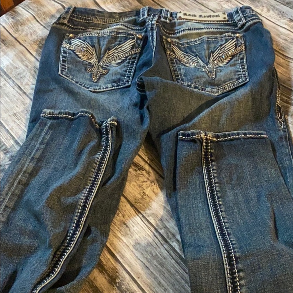 Rock revival skinny jeans